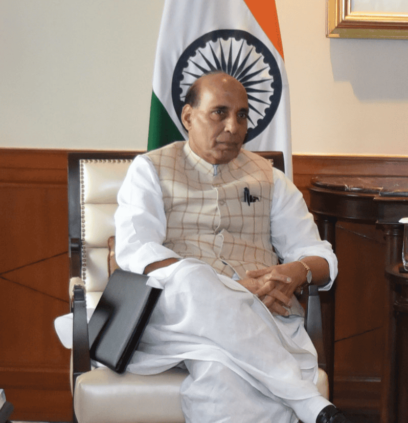Rajnath Singh Warns Congress Manifesto Risks Hindering India's Progress